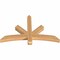 Ekena Millwork Alberta Smooth Timber Gable Bracket, Western Red Cedar, 48"W x 30"H x 3 1/2"D x 3 1/2"F, 15/12 Pitch GBW048X30X0404ALB00SWR - alternate 2